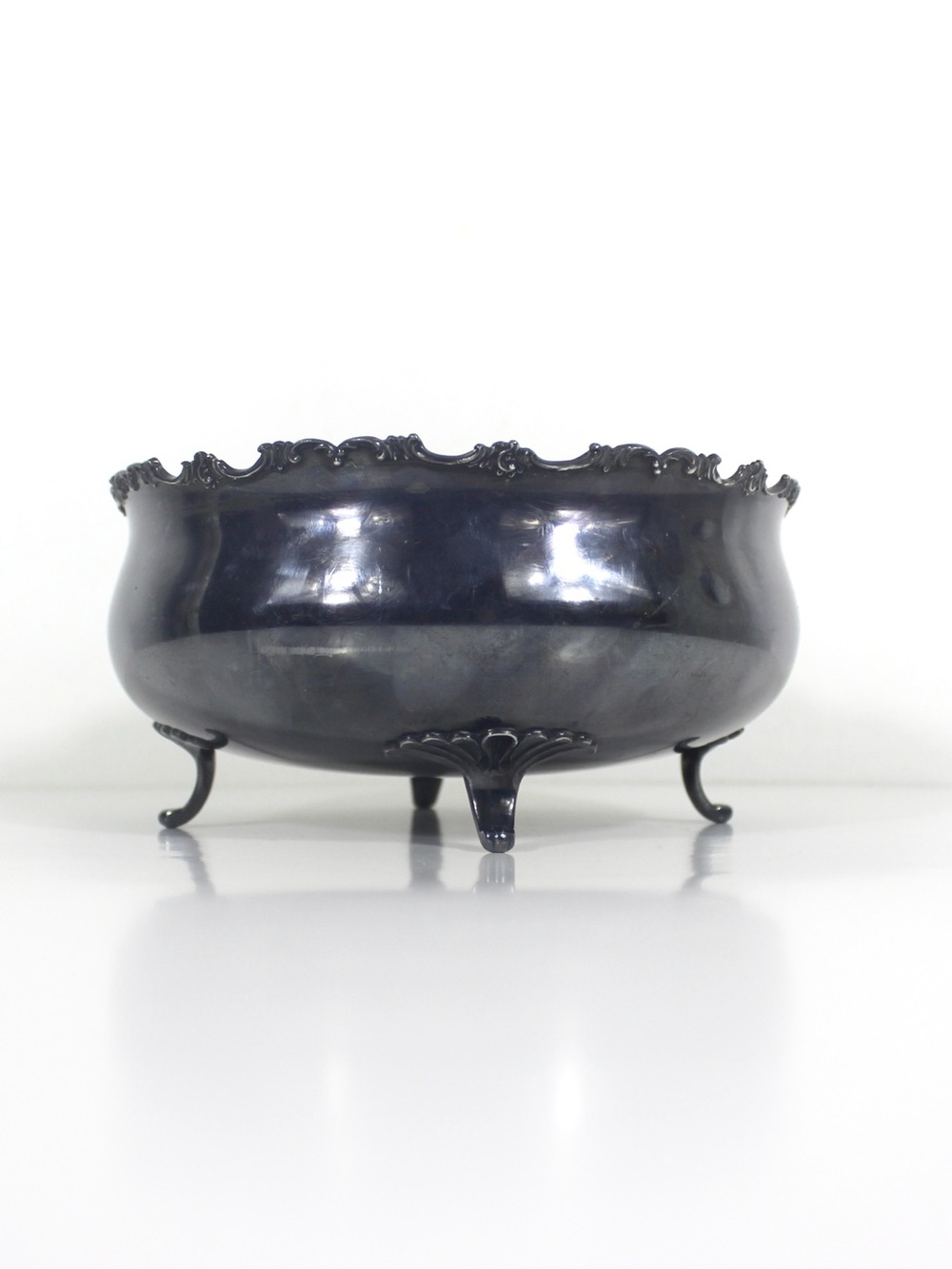 Vintage Silverplate Footed Centrepiece Bowl